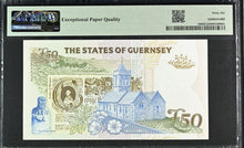 Load image into Gallery viewer, Guernsey 1994 £50 P59 British Administration -- PMG Gem UNC 66 EPQ
