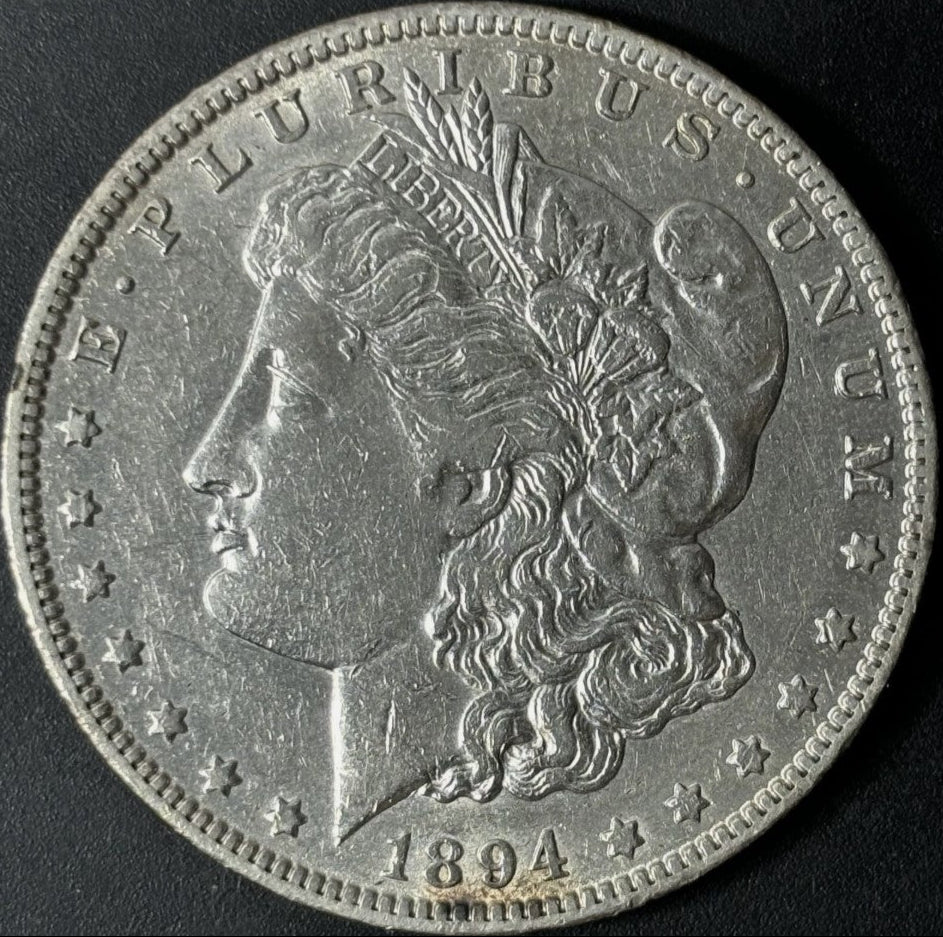1894-O $1 Morgan Dollar Raw - XF - See Pictures