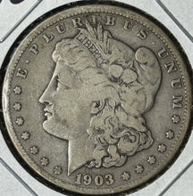 Load image into Gallery viewer, 1903-S $1 Morgan Dollar Micro S Raw - VG - See Pictures
