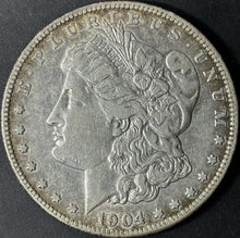 Load image into Gallery viewer, 1904-S $1 Morgan Dollar Raw - VF - See Pictures
