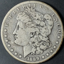 Load image into Gallery viewer, 1889-CC $1 Morgan Dollar Raw - F/VF - See Pictures
