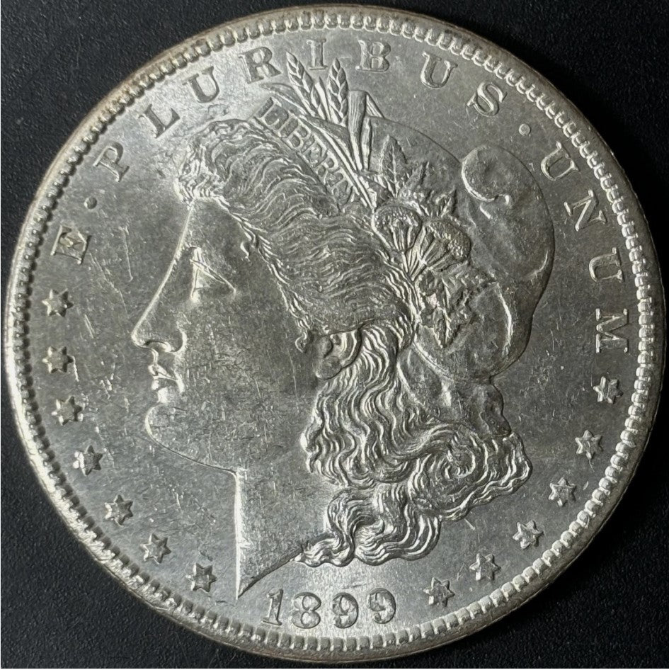 1889-S $1 Morgan Dollar Raw - Uncirculated - See Pictures