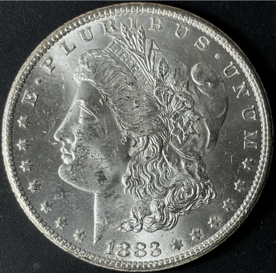 1883-CC $1 Morgan Dollar Raw - Uncirculated - See Pictures