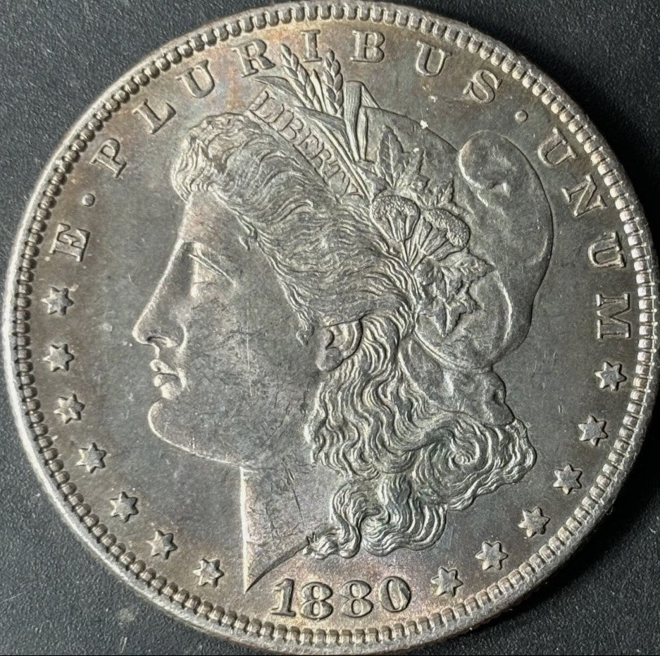 1880-O $1 Morgan Dollar Raw - Uncirculated - See Pictures