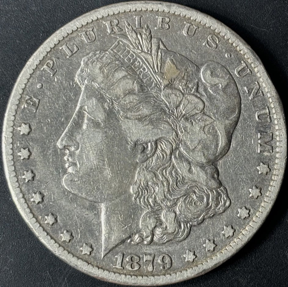 1879-CC $1 Morgan Dollar Raw - Very Fine - See Pictures