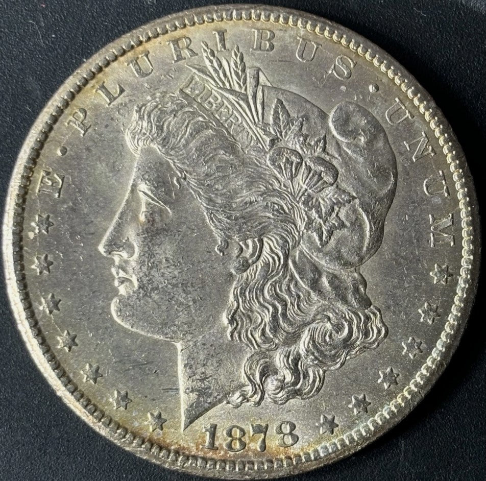 1878-CC $1 Morgan Dollar Raw - Uncirculated - See Pictures