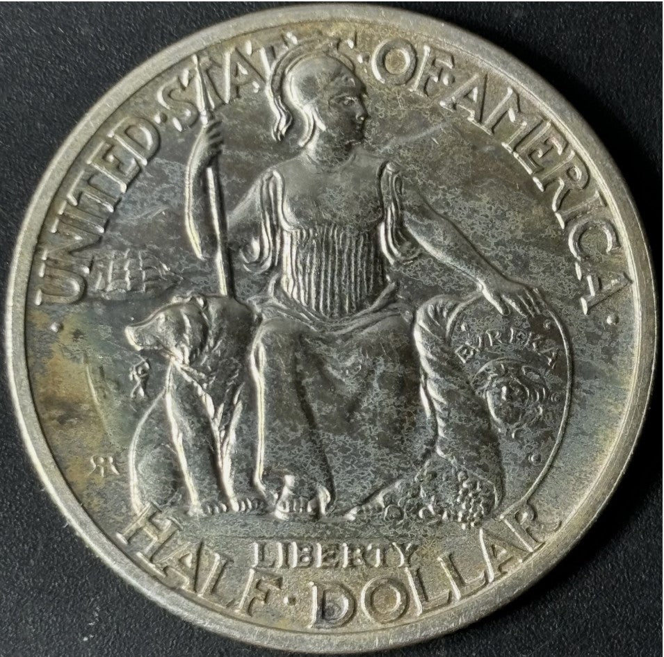1935-S 50¢ San Diego Commemorative Half Dollar Raw - Uncirculated - See Pictures