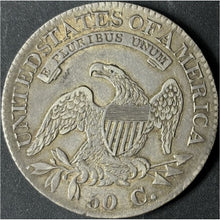 Load image into Gallery viewer, 1825 50¢ Capped Bust Half Dollar Raw - XF - See Pictures
