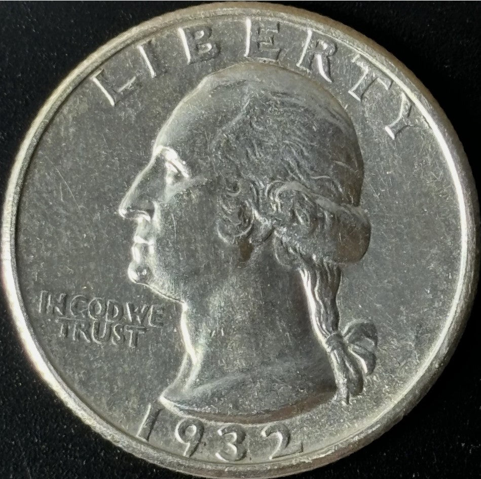 1932-S 25¢ Washington Quarter Raw - Uncirculated - See Pictures