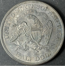 Load image into Gallery viewer, 1871 50¢ Seated Liberty Half Dollar Raw - BU - See Pictures
