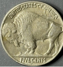 Load image into Gallery viewer, 1914-D 5¢ Buffalo Nickel Raw - XF - See Pictures
