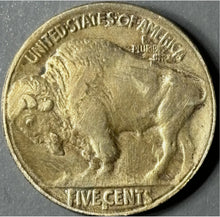 Load image into Gallery viewer, 1913-S 5¢ Buffalo Nickel Type 2 Raw - VF - See Pictures
