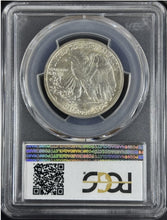 Load image into Gallery viewer, 1929-S 50C Walking Liberty PCGS AU58 - Nice Near Unc!
