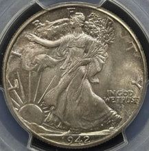 Load image into Gallery viewer, 1942-P 50C Walking Liberty PCGS MS66 - Gem w/ Nice Original Toning
