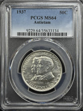 Load image into Gallery viewer, 1937 50C Antietam Commemorative PCGS MS64 - Amazing Blast White &amp; Lustrous Coin
