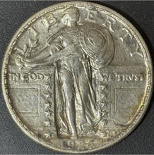 Load image into Gallery viewer, 1924-D 50C Standing Liberty Quarter - Raw AU - See Pictures
