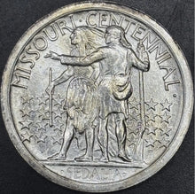 Load image into Gallery viewer, 1921 50C Missouri Centennial 2x4 Commemorative - Raw UNC - See Pictures
