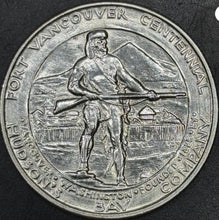 Load image into Gallery viewer, 1925 50C Vancouver Centennial Commemorative Half - Raw UNC - See Pictures
