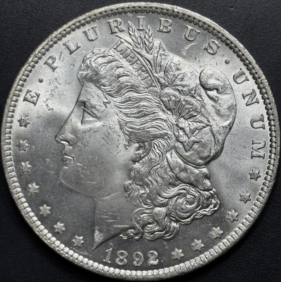 1892-P $1 Morgan Dollar - Raw UNC - See Pictures