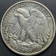 Load image into Gallery viewer, 1918-D 50C Walking Liberty Half - Raw AU - See Pictures

