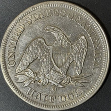 Load image into Gallery viewer, 1854-O 50C Seated Liberty Half - Raw High AU - See Pictures
