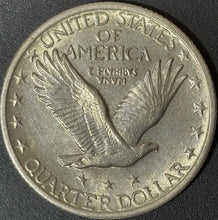 Load image into Gallery viewer, 1924-P 25C Standing Liberty Quarter - Raw AU - See Pictures
