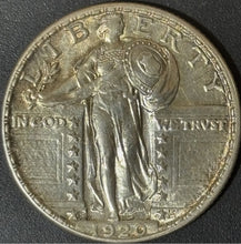 Load image into Gallery viewer, 1920-S 50C Standing Liberty Quarter - Raw AU - See Pictures
