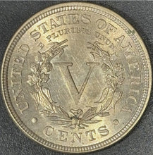 Load image into Gallery viewer, 1892 5C Liberty Head V Nickel - Raw UNC - See Pictures
