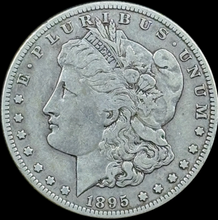 Load image into Gallery viewer, 1895-S $1 Morgan Dollar - Raw VF - See Pictures
