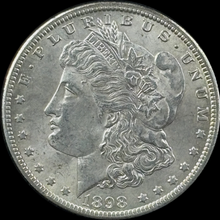 Load image into Gallery viewer, 1898-O $1 Morgan Dollar - Raw UNC - See Pictures
