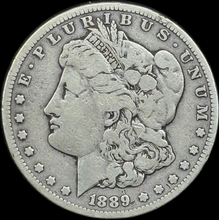 Load image into Gallery viewer, 1889-S $1 Morgan Dollar - Raw VG - See Pictures
