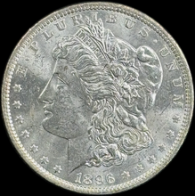 Load image into Gallery viewer, 1896-P $1 Morgan Dollar - Raw UNC - See Pictures
