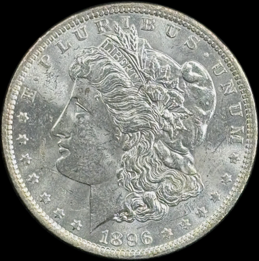 1896-P $1 Morgan Dollar - Raw UNC - See Pictures
