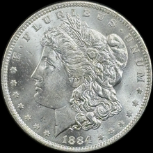 Load image into Gallery viewer, 1884-O $1 Morgan Dollar - Raw UNC - See Pictures
