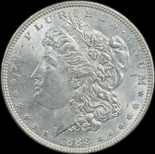 1888-P $1 Morgan Dollar - Raw UNC - See Pictures