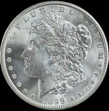Load image into Gallery viewer, 1899-O $1 Morgan Dollar - Raw UNC - See Pictures
