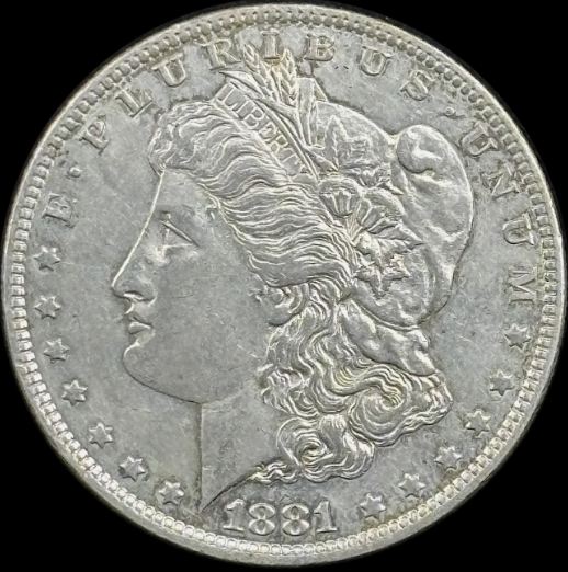 1881-O $1 Morgan Dollar - Raw AU - See Pictures