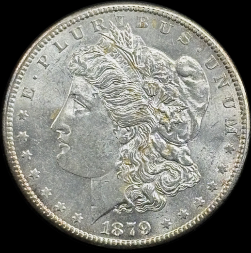 1879-S $1 Morgan Dollar - Raw UNC - See Pictures