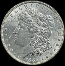 Load image into Gallery viewer, 1885-P $1 Morgan Dollar - Raw AU - See Pictures

