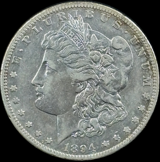 1894-S $1 Morgan Dollar - Raw XF - See Pictures