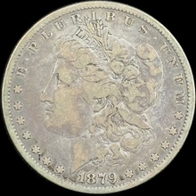 Load image into Gallery viewer, 1879-O $1 Morgan Dollar - Raw Fine - See Pictures
