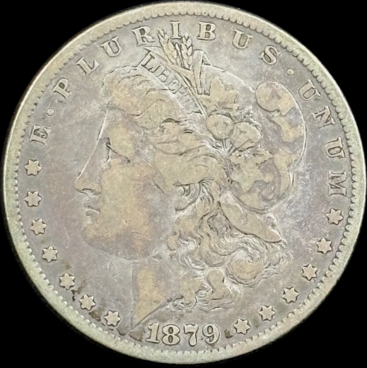 1879-O $1 Morgan Dollar - Raw Fine - See Pictures