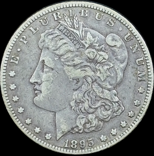 1895-O $1 Morgan Dollar - Raw VF - See Pictures