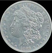 Load image into Gallery viewer, 1896-O $1 Morgan Dollar - Raw AU - See Pictures
