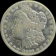 Load image into Gallery viewer, 1896-S $1 Morgan Dollar - Raw Fine - See Pictures
