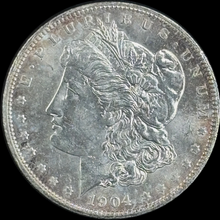Load image into Gallery viewer, 1904-O $1 Morgan Dollar - Raw UNC - See Pictures
