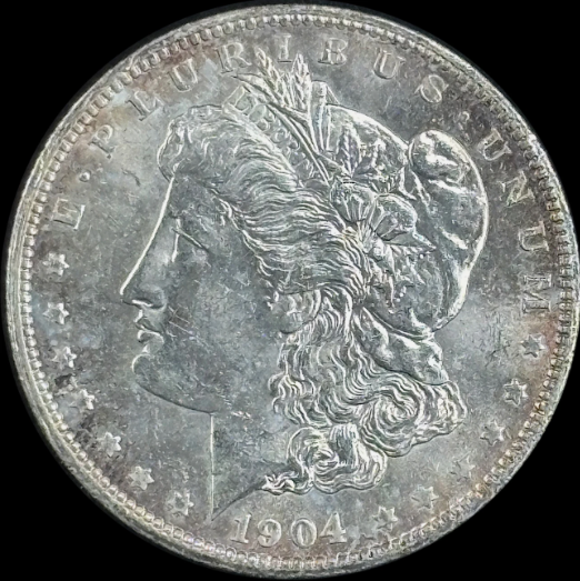 1904-O $1 Morgan Dollar - Raw UNC - See Pictures