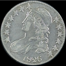 Load image into Gallery viewer, 1826 50¢ Capped Bust Half - Raw XF - See Pictures
