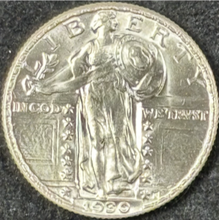 Load image into Gallery viewer, 1930-P 25C Standing Liberty Quarter - Raw UNC - See Pictures
