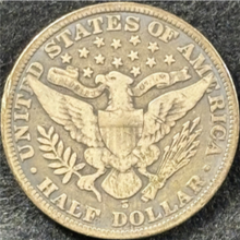 Load image into Gallery viewer, 1902-S 50¢ Barber Half Dollar - Raw Fine - See Pictures
